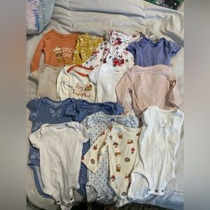 Assorted Baby Onesies Collection